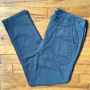 LOFT Relaxed Skinny Crop Pants